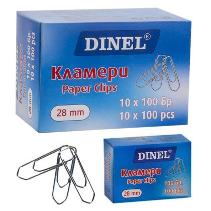 Кламери 28мм - триъгълни		