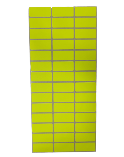 Етикети 50/22 – 25л. - Жълт