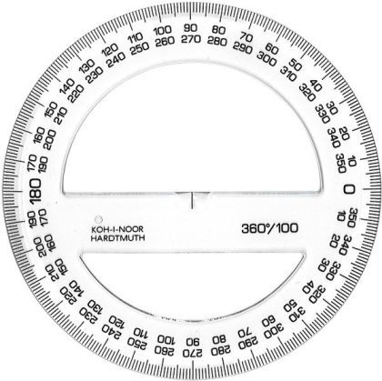 Транспортир 360° Koh-I-Noor
