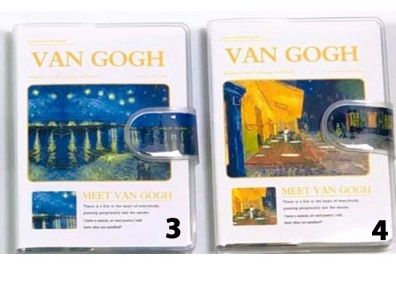 Тефтер с лепенка А7 - Van Gogh