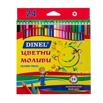 Комплект моливи 24 цвята