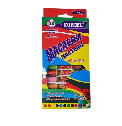 Маслен пастел 12 цвята