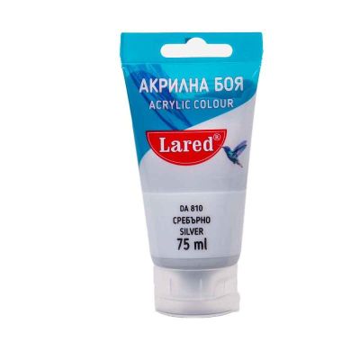 Акрилна боя 75мл – Сребро