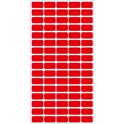 Етикети 12/22 – 10л. - Червен