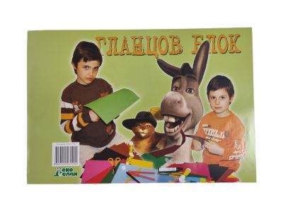 Гланцов блок А4	