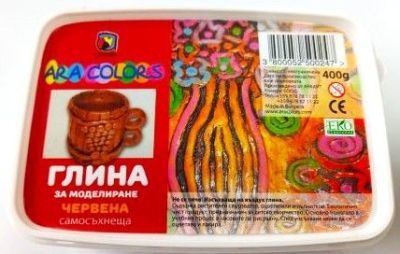 Червена глина - самосъхнеща