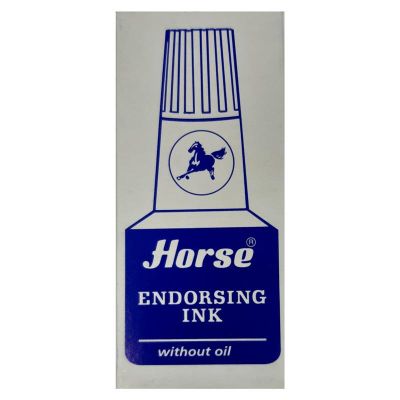 Тампонно мастило Horse - син