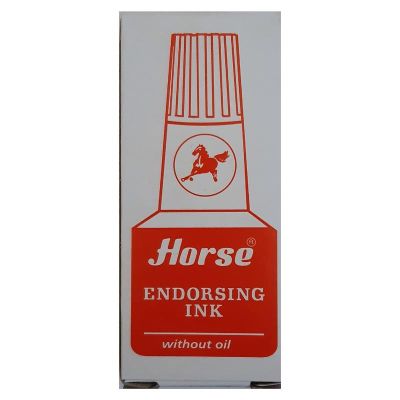 Тампонно мастило Horse - червен