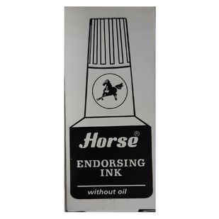 Тампонно мастило Horse - черен