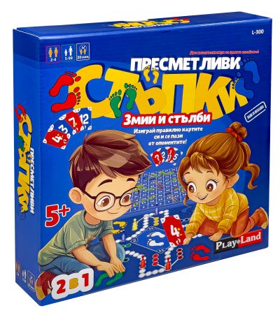 Занимателна игра - Пресметливи стъпки 2в1 L-300 