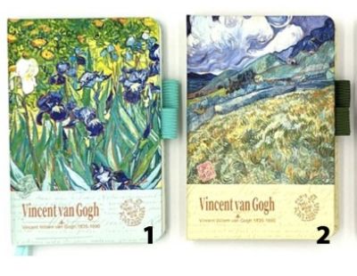 Тефтер с място за химикал А5 - Van Gogh