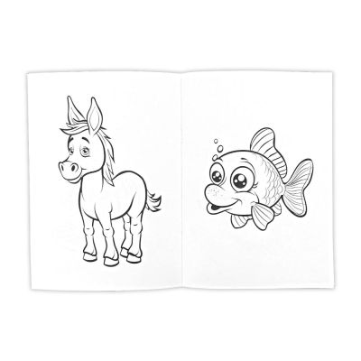 Книжка за оцветяване - Животни