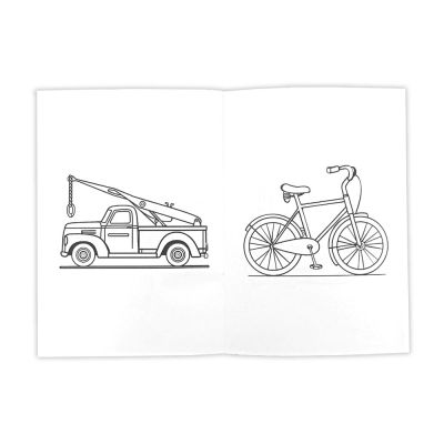 Книжка за оцветяване - Превозни средства